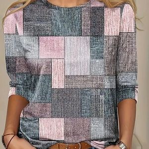 Brand new Patchwork, Long-sleeve T-shirt, XXL